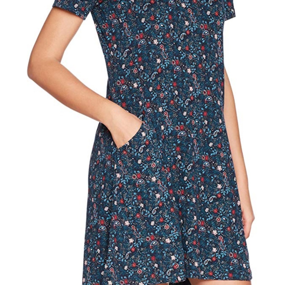 Fat Face Dress - Simone Evergreen